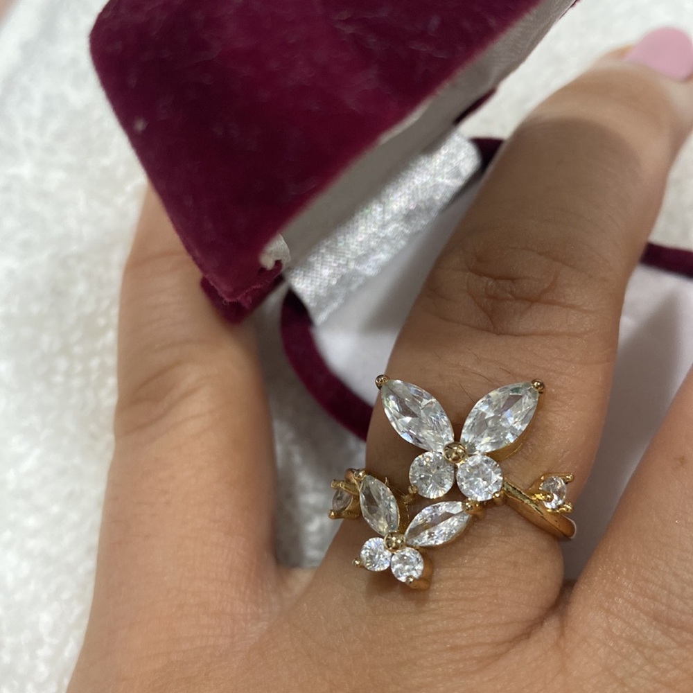 2 🦋🦋 BUTTERFLIES RING 💍 - Picture 2 of 6